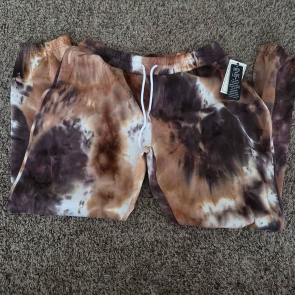 No Comment Tie-Dye Angel Energy Sweatpants
